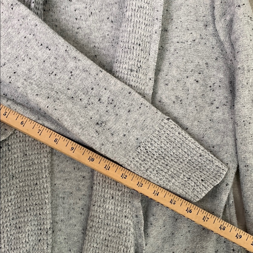 VERVE AMI | XL WOMENS | SHAWL SWEATER RELAXED FIT CARDIGAN in GRAY - Picture 9 of 14